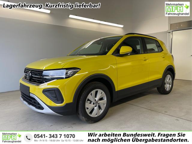 Volkswagen T-Cross - 95PS PDC vo+hi+Sitzheizung+App+Side+Travel+Stau+ACC+Klima