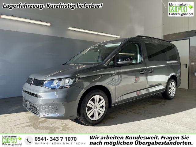 Volkswagen / Caddy / Grau / / / 115PS DSG AHK+7 Sitze+Assistenzpaket