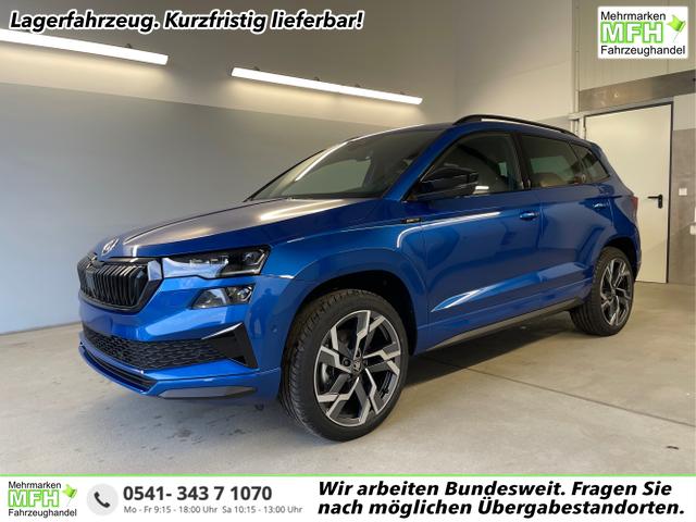 Skoda Karoq - Sportline TDI 4x4 AHK+360&deg;+Alu19+Navi+Matrix+Winter-Paket