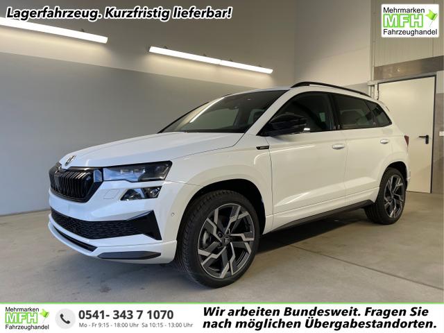 Skoda Karoq - Sportline TSI 4x4 360&deg;+19 Zoll+Navi+AHK+360&deg;+ACC+Frontscheibe beheizbar+Travel Assist