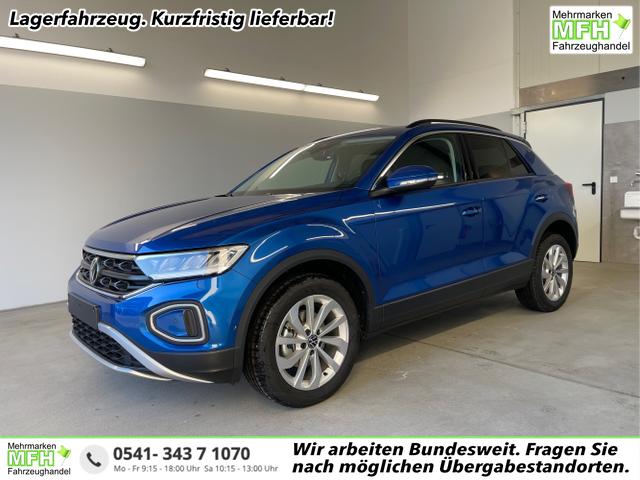 Volkswagen T-Roc - LIFE 150PS AHK+Keyless+Kamera+ACC+Sitzheiz+Climatronic+Alu17