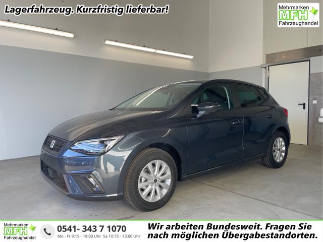 Seat / Ibiza / Grau / / / 80PS Kessy+Kamera+Climatronic+PDC+Sitzheizung+App-Connect
