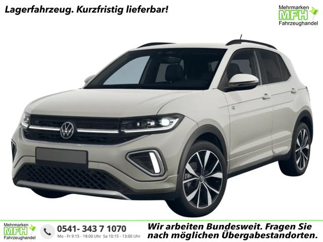 Volkswagen T-Cross - R-Line 115PS DSG AHK+IQ.Light+Keyless+Alu18+Kamera+Climatronic+Sitzheizung