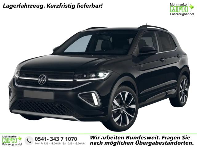 Volkswagen T-Cross - R-Line 115PS DSG AHK+IQ.Light+Keyless+Alu18+Kamera+Climatronic+Sitzheizung