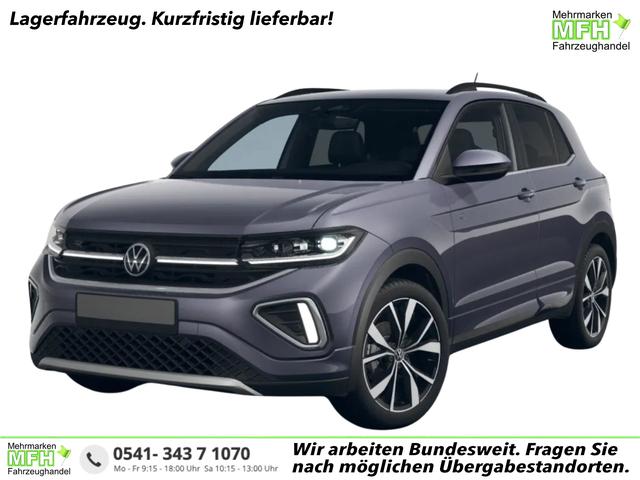Volkswagen T-Cross - R-Line 115PS DSG AHK+IQ.Light+Keyless+Alu18+Kamera+Climatronic+Sitzheizung