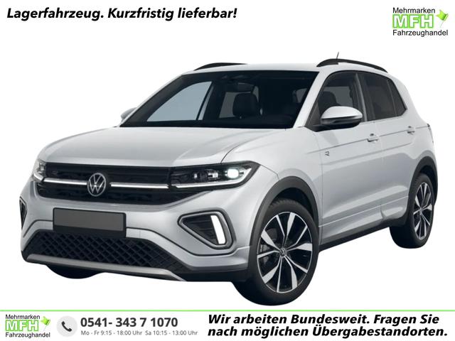 Volkswagen T-Cross - R-Line 115PS DSG AHK+IQ.Light+Keyless+Alu18+Kamera+Climatronic+Sitzheizung
