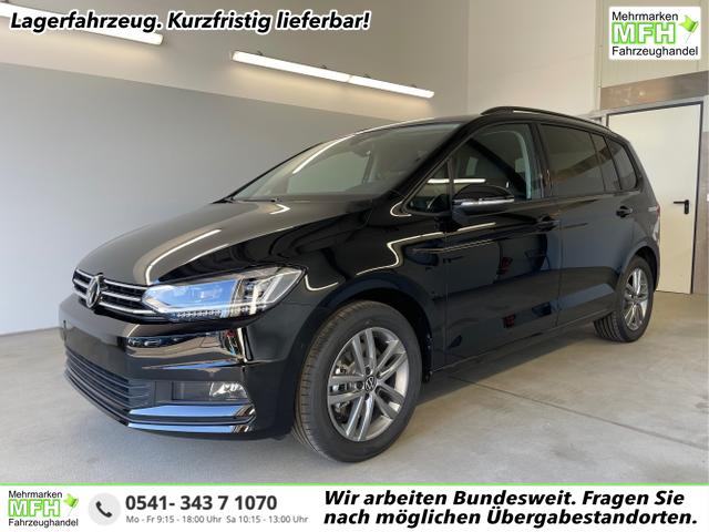 Volkswagen Touran - Comfortline 150PS 7Si+IQ.Light+TrailerAss+Cam+Navi+Kamera+Alarm+Kessy+App-Connect