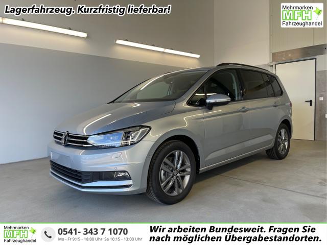 Volkswagen Touran - Comfortline 150PS 7Si+IQ.Light+TrailerAss+Cam+Navi+Kamera+Alarm+Kessy+App-Connect