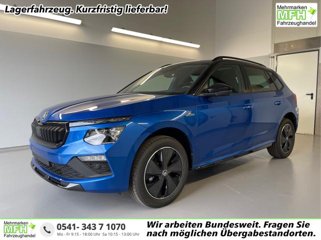 Skoda Kamiq - Monte Carlo 115PS DSG AHK+Navi+Matrix+GV5+Pano+Kessy+Kamera+Alu17+Sitzheiz