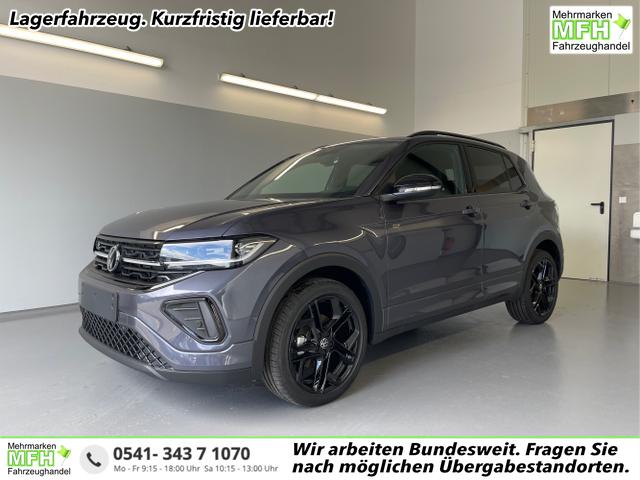 Volkswagen T-Cross - R-Line 150PS DSG GV5+Navi+IQ.Light+AHK+Black+Cam+Keyless+Side+Climatronic