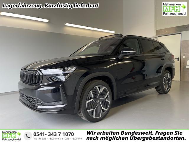 Skoda / Kodiaq / Schwarz / / / 193PS TDI 4x4 7Sitze+AHK+HUD+Pano+360&deg;+GV5+Navi+CANTON+Alu20