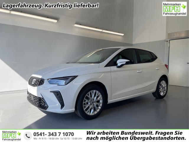 Seat Ibiza - Style 80PS Voll-LED+Kessy+PDC+Alarm+Sitzheizung+Kamera+App-Connect