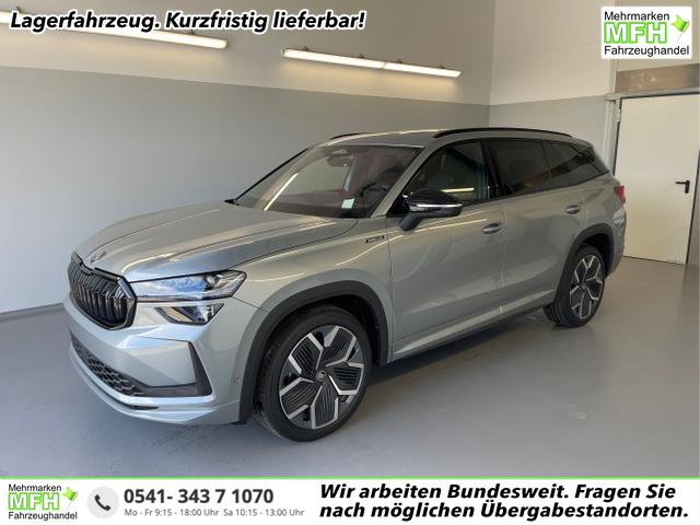 Skoda Kodiaq - Sportline 193PS TDI 4x4 7Sitze+AHK+HUD+Pano+360&deg;+GV5+Navi+CANTON+Alu20
