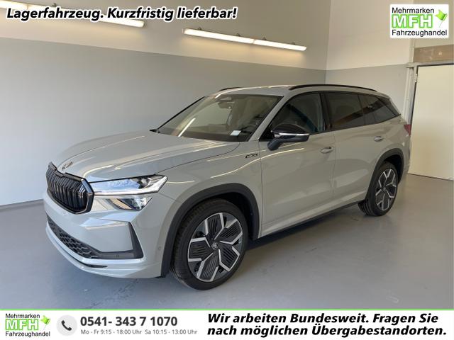 Skoda Kodiaq - Sportline 193PS TDI 4x4 7Sitze+AHK+HUD+Pano+360&deg;+GV5+Navi+CANTON+Alu20