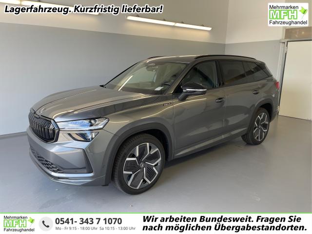 Skoda Kodiaq - Sportline 193PS TDI 4x4 7Sitze+AHK+HUD+Pano+360&deg;+GV5+Navi+CANTON+Alu20