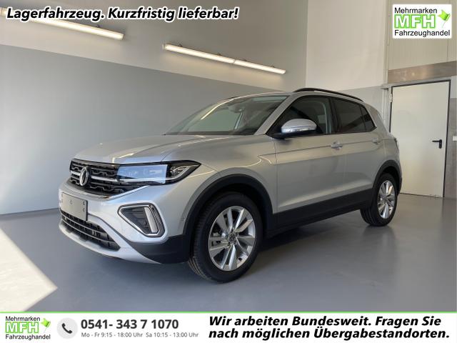Volkswagen T-Cross - LIFE 115PS DSG AHK+Navi+Matrix+Kamera+Parklenk+Alu17+App-Connect