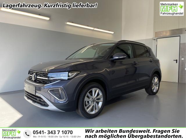 Volkswagen T-Cross - LIFE 115PS DSG AHK+IQ.Light+ACC+Parklenk+Kamera+Sitzheizung+Alu17+Keyless
