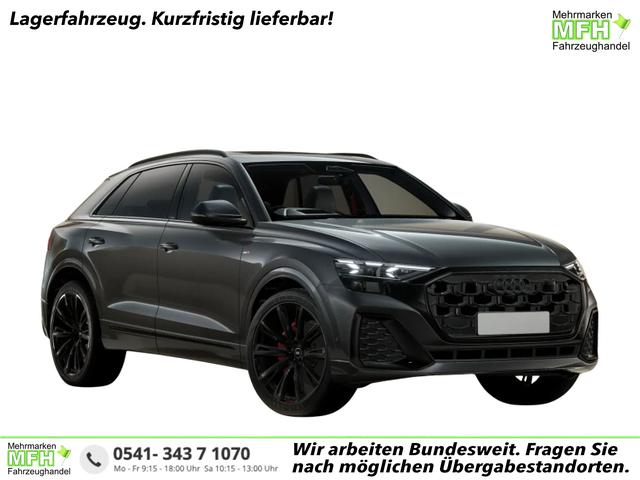 Audi Q8 - 50 TDI quattro S line+HUD+AHK+Raute+Alu23+OLED+Pano+Massage+Standheiz+Black+GV5