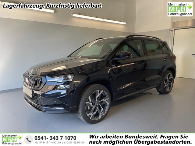 Skoda Karoq - Sportline TSI 4x4 360&deg;+19 Zoll+Navi+AHK+360&deg;+ACC+Frontscheibe beheizbar+Travel Assist