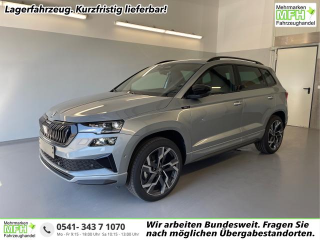 Skoda Karoq - Sportline TSI 4x4 360&deg;+19 Zoll+Navi+AHK+360&deg;+ACC+Frontscheibe beheizbar+Travel Assist