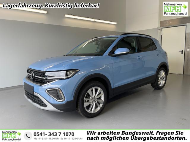 Volkswagen T-Cross - LIFE 115PS DSG AHK+Navi+Matrix+Kamera+Parklenk+Alu17+App-Connect