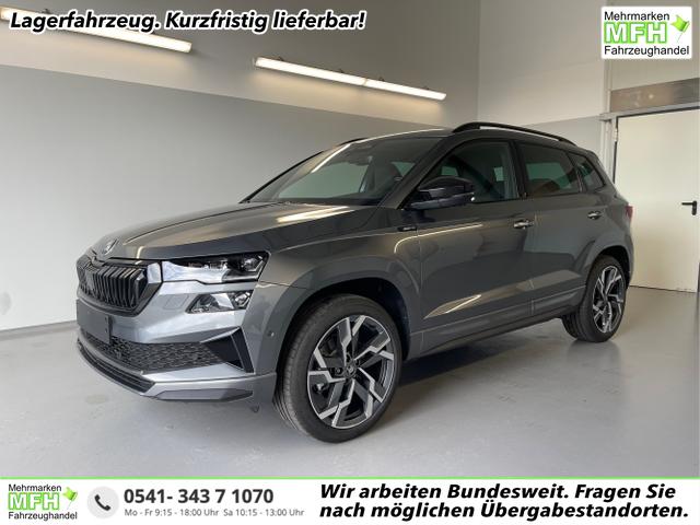 Skoda Karoq - Sportline TSI 4x4 360&deg;+19 Zoll+Navi+AHK+360&deg;+ACC+Frontscheibe beheizbar+Travel Assist