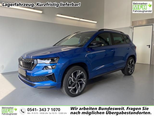 Skoda Karoq - Sportline TSI 4x4 360&deg;+19 Zoll+Navi+AHK+360&deg;+ACC+Frontscheibe beheizbar+Travel Assist
