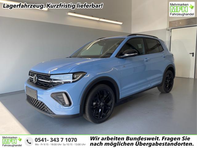 Volkswagen T-Cross - R-Line 150PS DSG GV5+Navi+IQ.Light+AHK+Black+Cam+Keyless+Side+Climatronic