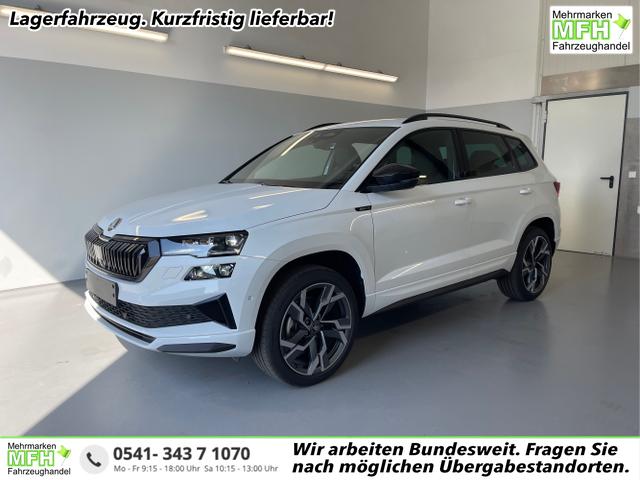 Skoda Karoq - Sportline 2.0 TDI 4x4 AHK+360&deg;+Alu19+Navi+Matrix+Winter+eHeck+Lounge+ACC+GV5