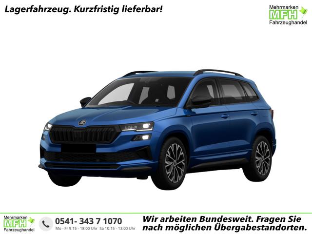 Skoda Karoq - Sportline DSG Matrix+AHK+ACC+ALU18+GVL3+Kamera+Sitzheizung+App-Connect