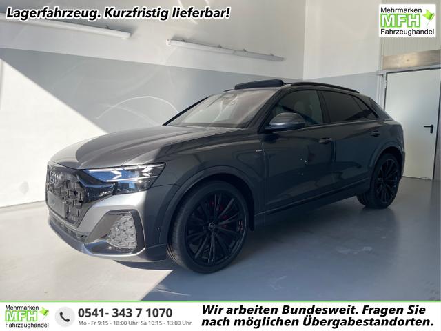 Audi Q8 - 50 TDI quattro S line+HUD+AHK+Raute+Alu23+OLED+Pano+Massage+Standheiz+Black+GV5