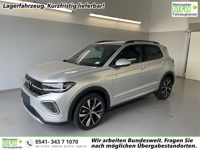 Volkswagen T-Cross - R-Line 115PS DSG AHK+IQ.Light+Keyless+Alu18+Kamera+Climatronic+Sitzheizung