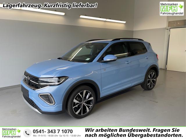 Volkswagen T-Cross - R-Line 115PS DSG AHK+IQ.Light+Keyless+Alu18+Kamera+Climatronic+Sitzheizung