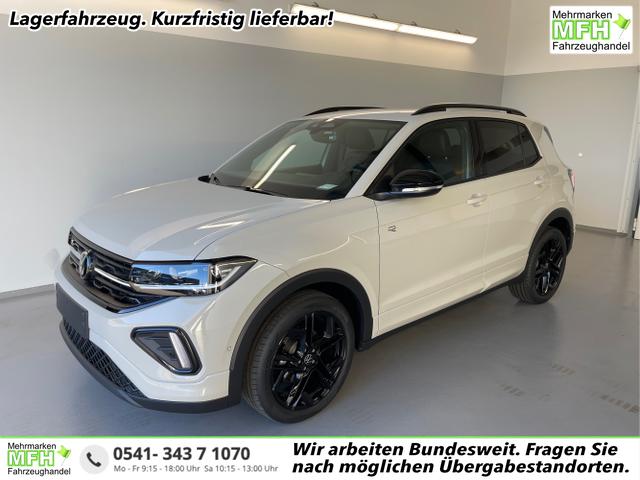 Volkswagen T-Cross - R-Line 115PS DSG Navi+IQ.Light+AHK+Black+Cam+Keyless+Side+Climatronic+Parklenk
