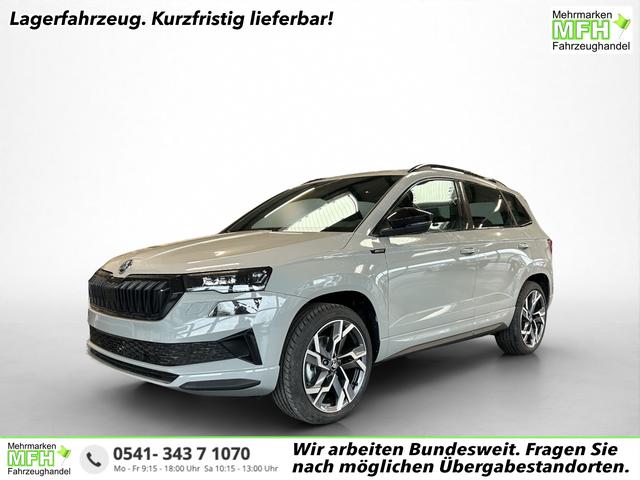 Skoda Karoq Sportline 2,0TSI DSG 4x4 140KW/190PS Ledersitze, Columbus, AHK, Pano 