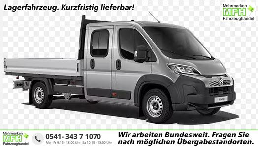 Citro&euml;n Jumper Pritsche 35 L4 Heavy BlueHDi 140 Doppel 140+Klima+Kamera+Tempo 