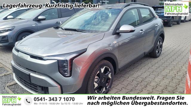 Kia Stonic - Silver AT*Navi*Shzg*Lhzg*PDCv+h*Cam*16Zoll*LED