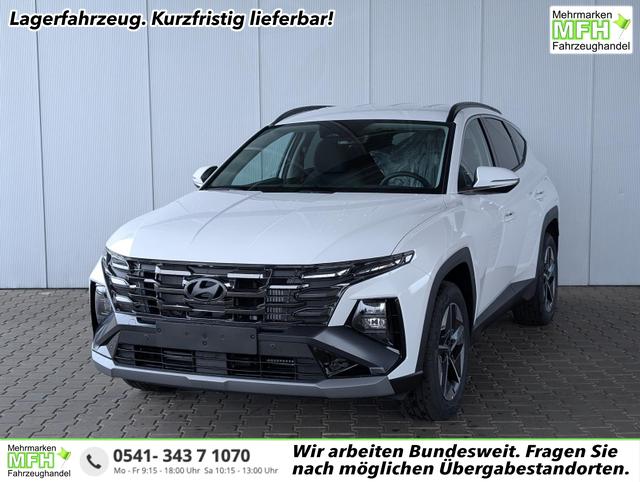 Hyundai TUCSON - E-Motion 1.6 T-GDi 2WD 48V DCT / ACC Sitz + Lenkradheizung LED Navi PDC V&H Kamera Alu 18"