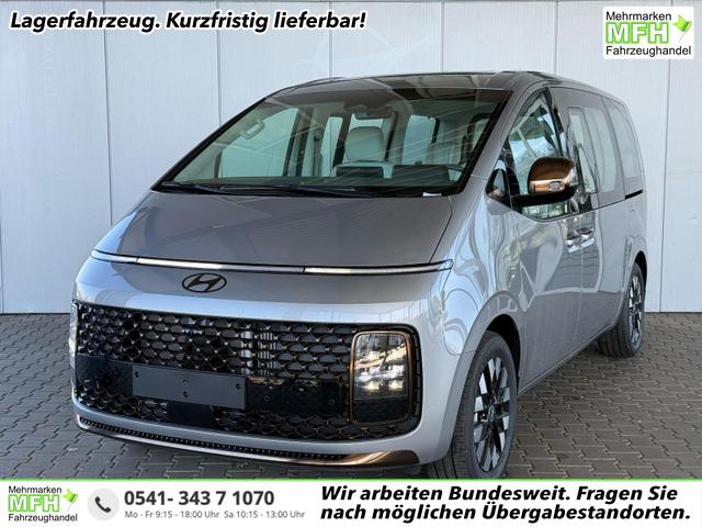 Hyundai Staria - Luxury 1.6 T-GDi HEV 2WD 7-Sitzer / ACC 360&deg; Kam. Pano 4x Shz Elek. Klappe + Schiebet&uuml;r *Frei Haus geliefert, ab der 2. Bestellung*