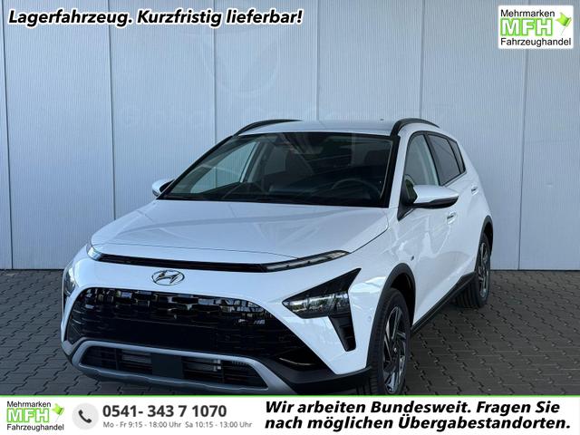 Hyundai BAYON - Premium 1.0 T-GDI mHev / Bose Navi Keyless Klimaautom. LED Sitz & Lenkr.Heiz./ PDC V.&H. + Kamera
