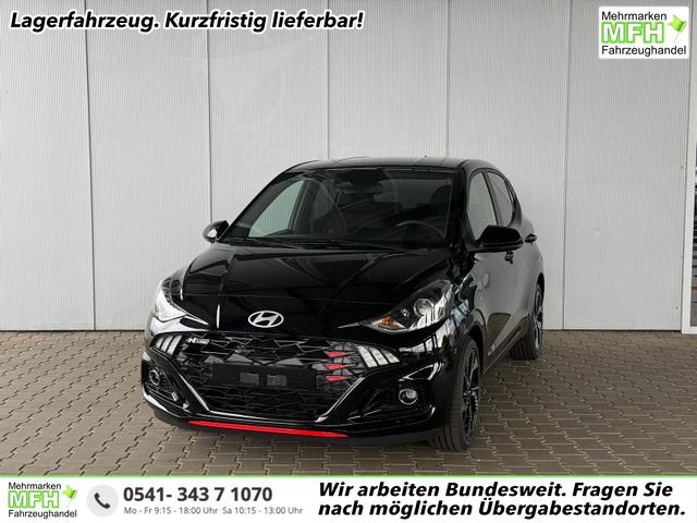 Hyundai i10 - 1.0 T-GDI 90 PS 5MT N Line 5 Sitzer / Navi Sitz + Lenkradheizung Klimaautomatik Einparkhilfe H Kamera