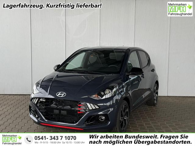 Hyundai i10 - 1.0 T-GDI 90 PS 5MT N Line 5 Sitzer / Navi Sitz + Lenkradheizung Klimaautomatik Einparkhilfe H Kamera