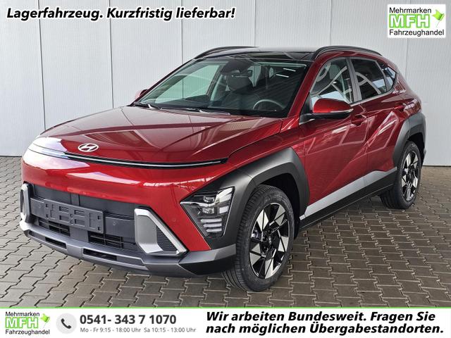 Hyundai KONA - Premium 1.6 GDI 2WD HEV DCT / Pano - Schiebedach LED Sitz + Lenkradheizung ACC Alu 18"