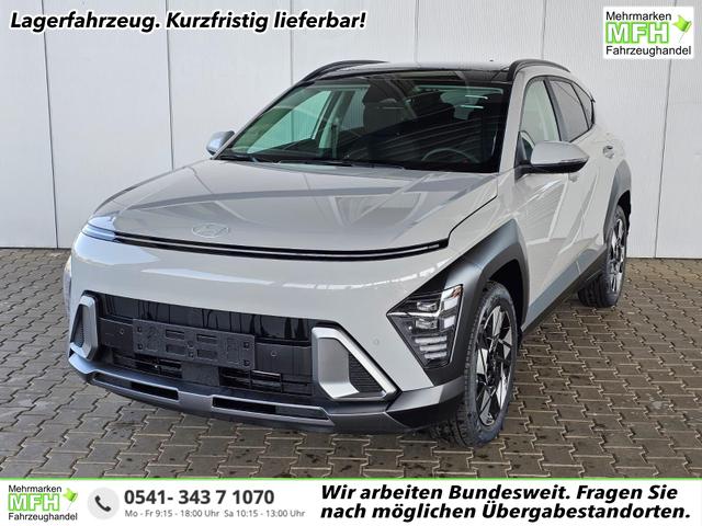 Hyundai KONA - Premium 1.6 GDI 2WD HEV DCT / Pano - Schiebedach LED Sitz + Lenkradheizung ACC Alu 18"