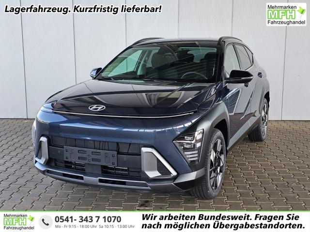 Hyundai KONA - Premium 1.6 GDI 2WD HEV DCT / Totwinkel LED Keyless ACC PDC V&H. + Kamera Sitz Lenkradheizung