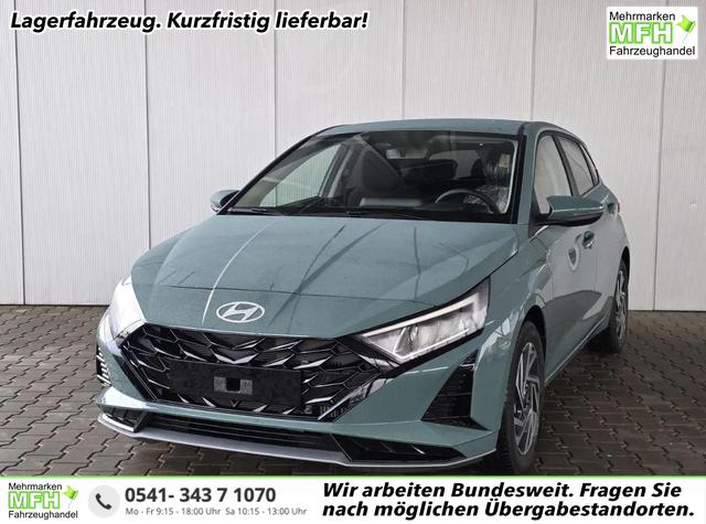Hyundai i20 - Comfort 1.2 MPI / Sitz + Lenkradheizung Navi Tempomat PDC Kamera Alu 16" *Frei Haus geliefert, ab der 2. Bestellung*