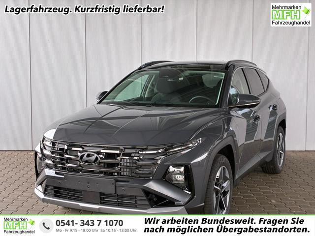 Hyundai TUCSON - E-Motion 1.6 T-GDI 2WD 48V DCT / Panoramadach ACC Sitz + Lenkradheizung LED Navi PDC V&H Kamera Alu 18"