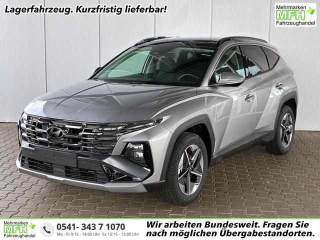 Hyundai TUCSON - E-Motion 1.6 T-GDI 2WD / Panoramadach Sitz + Lenkradheizung LED Navi PDC V&H Kamera Alu 18"