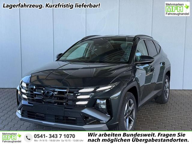 Hyundai TUCSON - E-Motion 1.6 T-GDi 2WD 48V DCT / ACC Sitz + Lenkradheizung LED Navi PDC V&H Kamera Alu 18"