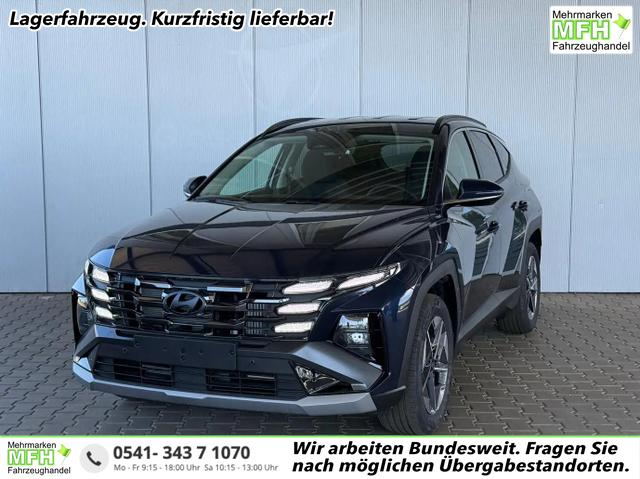 Hyundai TUCSON - E-Motion 1.6 T-GDi 2WD 48V DCT / ACC Sitz + Lenkradheizung LED Navi PDC V&H Kamera Alu 18"